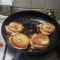 小峰っち's cooksnap of when they made 大根のひき肉はさみ焼き.