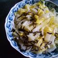 クックGGLXTL☆'s cooksnap of when they made 白菜と塩こんぶのやみつきナムル.