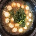 マダムパンダ's cooksnap of when they made サッポロ一番 鶏だんごほうれん草なべ.
