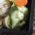 3姉妹ちゃんママ's cooksnap of when they made お弁当に☆きゅうりのマヨポケット☆.
