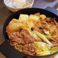 チコリママ's cooksnap of when they made 野菜たっぷりすき焼き.