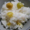 クックるん☆戦隊's cooksnap of when they made ほっこりほろにが～ぎんなんご飯～.