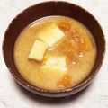 わたさな2016's cooksnap of when they made かぼちゃと厚揚げの酒粕汁(味噌汁).