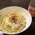 けんしんパパ's cooksnap of when they made 豚肉と水菜のおろし入りぽんパスタ.