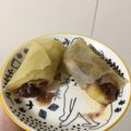 竹富島で会いましょう's cooksnap of when they made 簡単!バナナとあんこのデザート春巻き♡.