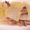 pukukoko's cooksnap of when they made レンジで１０分＊豚と白菜のミルフィーユ。.