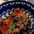 なーみなみ's cooksnap of when they made 簡単うまうま❤豚茄子ピーマンのバジル炒め.