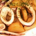 やえまりも's cooksnap of when they made いかとじゃがいものバターぽん酢炒め.