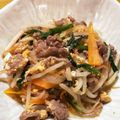 ひこモチ's cooksnap of when they made 【簡単】豚肉ニラもやし炒め.