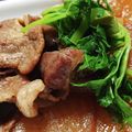 monjimari's cooksnap of when they made 甘辛豚肉とトロッと柔らか冬大根の煮物☆.