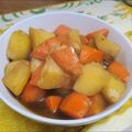 ぱにぱる's cooksnap of when they made じゃが芋と人参の炒め煮.
