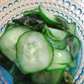 どぅど's cooksnap of when they made きゅうりとわかめの酢の物.