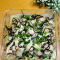 ルパンのかあさん☆彡's cooksnap of when they made 鍋材料の野菜達で1品に☆牡蠣のレンジ蒸し.