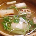 mami♪123's cooksnap of when they made サバ缶de味噌汁.