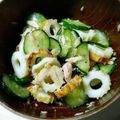ひろぷーぷー's cooksnap of when they made 簡単　キュウリと竹輪とツナのサラダ.