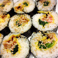 KIWI♡♡♡'s cooksnap of when they made キンパ風太巻き【簡単ナムルで恵方巻きに】.