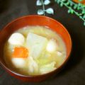 haruku221's cooksnap of when they made 野菜ゴロゴロ　田舎のおばあちゃんの豚汁.