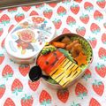 あやちん０８１６'s cooksnap of when they made 節分キャラ弁！鬼のパンツとチキンのこん棒.