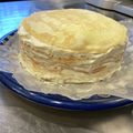 しゃらまま's cooksnap of when they made HMで簡単!もちっ?*ミルクレープ*.