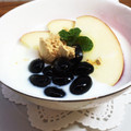 horseland's cooksnap of when they made りんごと黒豆きなこヨーグルト.