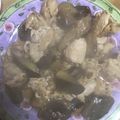 食べまくり's cooksnap of when they made 鶏肉と茄子のマスタード醤油炒め.