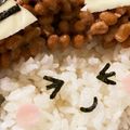 ＊ぺぺちゃん＊'s cooksnap of when they made 節分に♡鬼さん納豆ごはん.