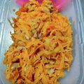 ＴＯＭＯＷＡＴ's cooksnap of when they made ツナ入り人参しりしり.