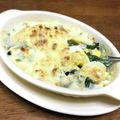 ままばなな1020's cooksnap of when they made ゆでたまご＆ほうれん草のシンプルグラタン.