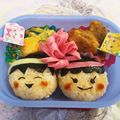 クックR126AP☆'s cooksnap of when they made キャラ弁☆運動会がんばれ弁当.