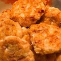 ふみ乃's cooksnap of when they made 離乳食後期。豆腐とツナのおやき.