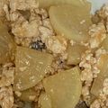 ちゃぴゆき's cooksnap of when they made 簡単♪美味♪レンジ大根と鶏ミンチの炒め煮.