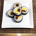 horseland's cooksnap of when they made 上手に巻ける！恵方巻のコツ（太巻き寿司）.