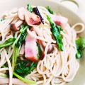 coppie's cooksnap of when they made アンチョビとルッコラのシンプルパスタ.