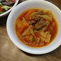 ばたみそーぱん☆'s cooksnap of when they made 牛すじのトマト煮込み（トマトスープ）。.