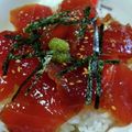 じゃりてん's cooksnap of when they made マグロの漬け丼.