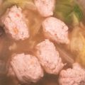 ねこのガストン's cooksnap of when they made 白菜とふわふわ肉だんごスープ.