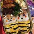 ポヨちママ's cooksnap of when they made 簡単♡節分に♡スティック鬼ぎり♪キャラ弁.