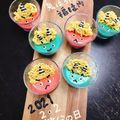 Rika☆Rin's cooksnap of when they made 節分にいかが？鬼さんカップケーキ☆.