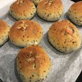 y☆109's cooksnap of when they made 明太子ごまチーズパン.