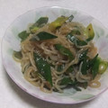 きらり流れ星's cooksnap of when they made ネギとしらたきのガーリック炒め♪.