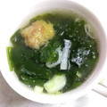 クックGB6431☆'s cooksnap of when they made 簡単！梅干しワカメのさっぱりスープ.