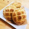 kumaoooooo's cooksnap of when they made ホットケーキミックスで簡単メロンパン.