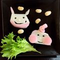 おうちごはん☆'s cooksnap of when they made 節分を楽しむ　かまぼこ2切れで豆まき.