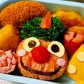 くまえる's cooksnap of when they made キャラ弁☆節分　赤鬼さん弁当♪.