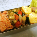 龍青空ママ's cooksnap of when they made 大豆とカニカマとワカメの煮物.