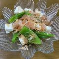 早起きまま's cooksnap of when they made スナックえんどう＆クリームチーズのサラダ.