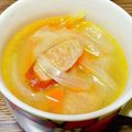 my_pace's cooksnap of when they made たまねぎとウィンナーのコンソメスープ.