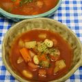 ととろ＆めい's cooksnap of when they made 食べるトマトスープ☆トマト嫌いさんお試し.