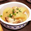 mihorinh's cooksnap of when they made 圧力鍋で簡単☆手羽元と大根のこっくり煮.
