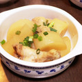 mihorinh's cooksnap of when they made 圧力鍋で簡単☆手羽元と大根のこっくり煮.